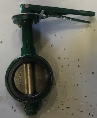 4in wafer butterfly valve