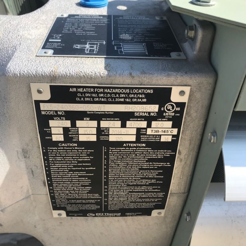 Ruffneck FX5 5kw XP heater #10 - Image 3