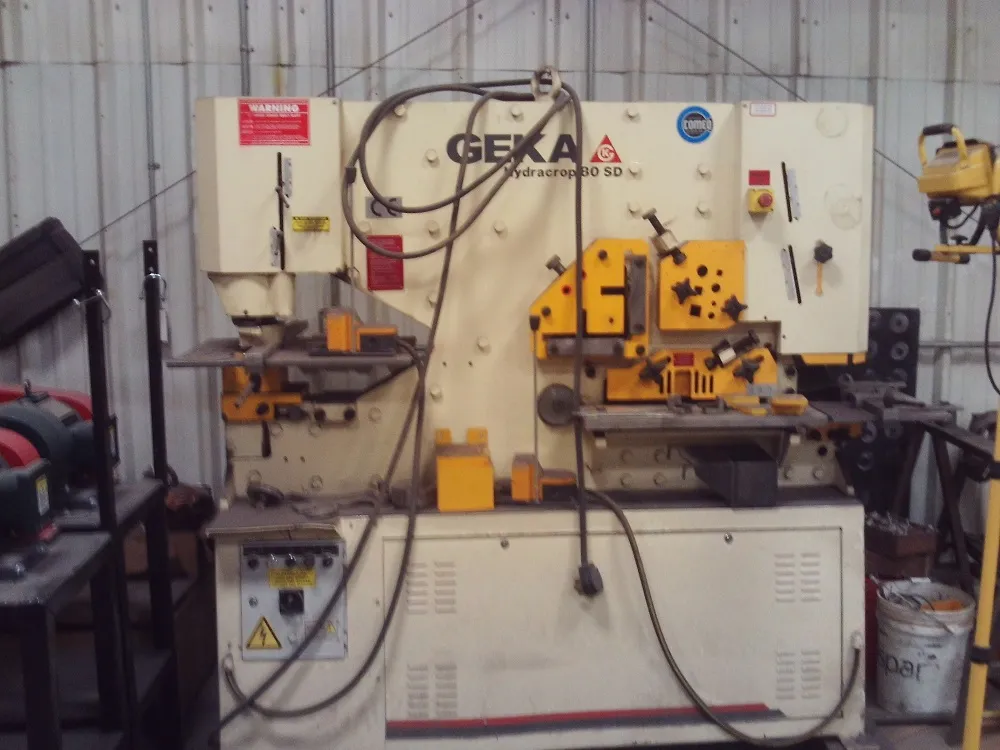 Geka 80SD ironworker