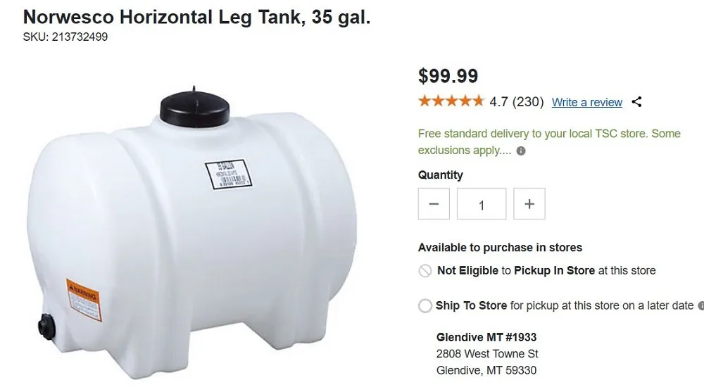 35 gal tank - Image 2