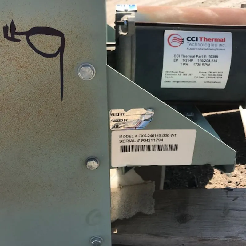 Ruffneck FX5 3kw XP heater #9 - Image 2